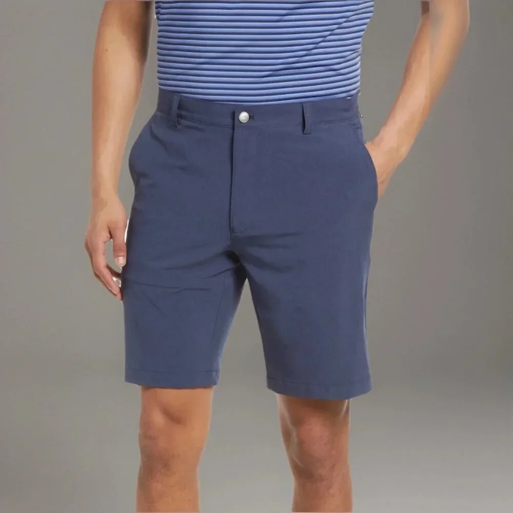 Peter Millar‎ Shackleford Performance Hybrid Shorts Navy Men Size 42 MA21EP01